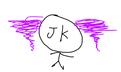 紫毛 螺纹双马尾 很JK
